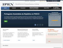 Tablet Screenshot of ipex.eu